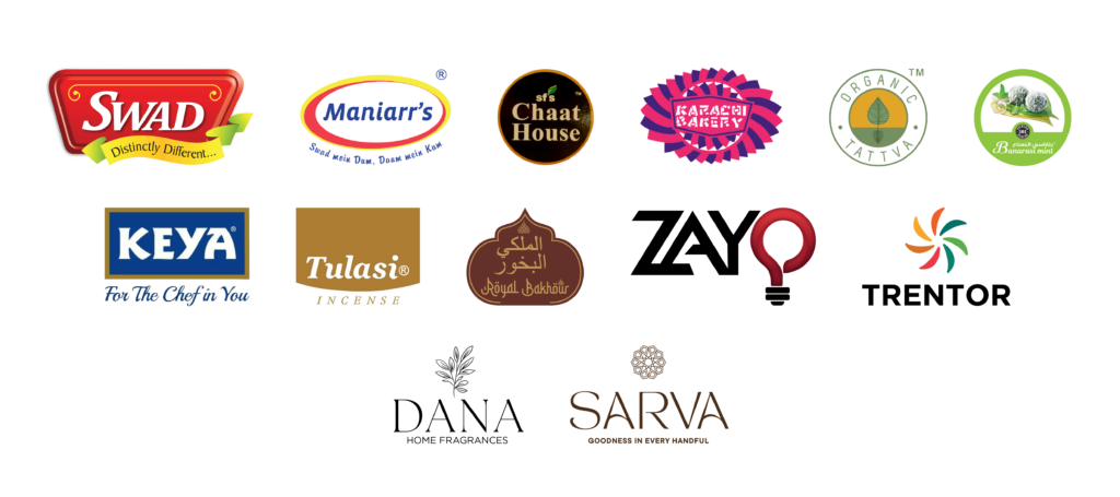 Brands imported and distributed by Madhoor